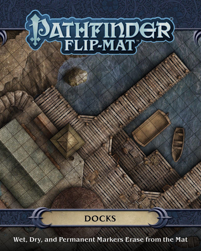 Pathfinder Flip Mat Docks RPG Maps Paizo   