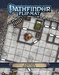 Pathfinder Flip Mat Castles Multi-Pack RPG Maps Paizo   
