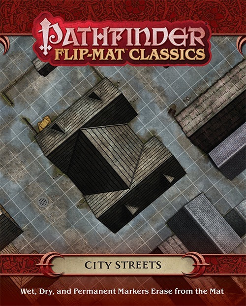 Pathfinder Flip Mat Classics City Streets RPG Maps Paizo   