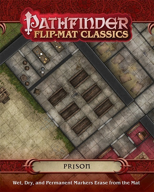 Pathfinder Flip Mat Classics Prison RPG Maps Paizo   