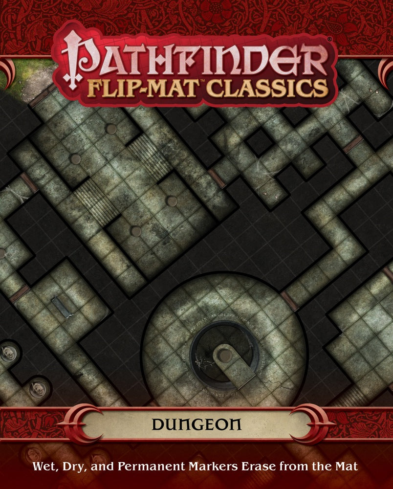 Pathfinder Flip Mat Classics Dungeon RPG Maps Paizo   