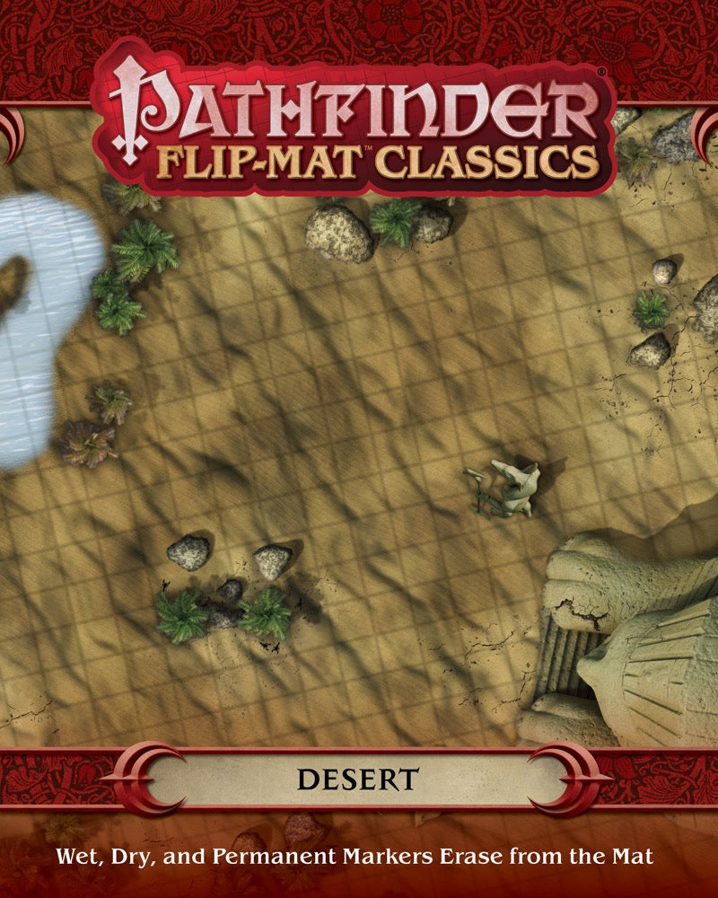 Pathfinder Flip Mat Classics Desert RPG Maps Paizo   