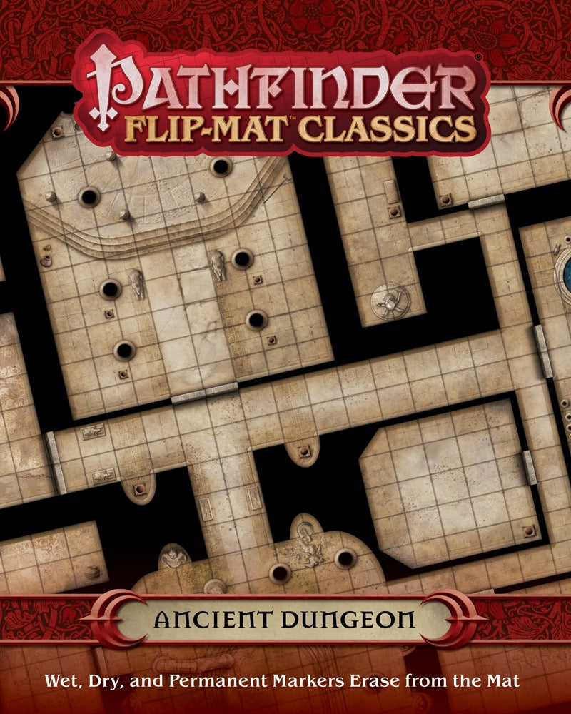 Pathfinder Flip-Mat Classics Ancient Dungeon RPG Maps Paizo   