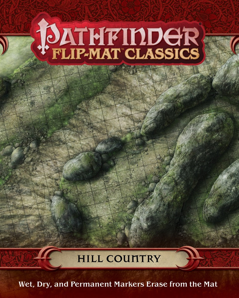 Pathfinder Flip Mat Classics Hill Country RPG Maps Paizo   