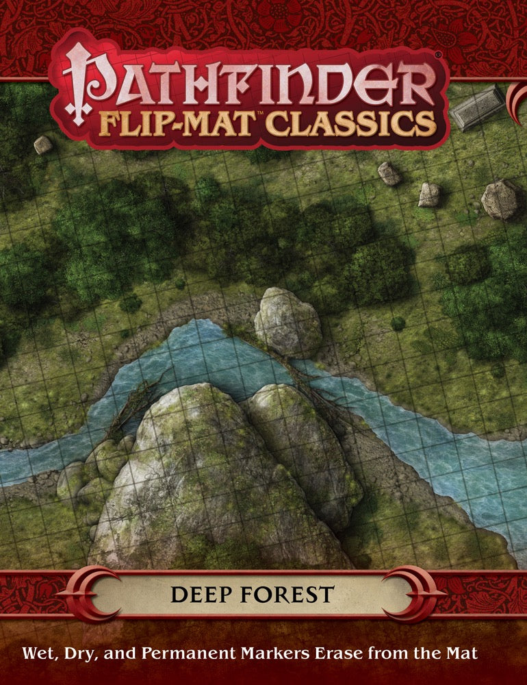 Pathfinder Flip-Mat Classics: Deep Forest RPG Maps Paizo   