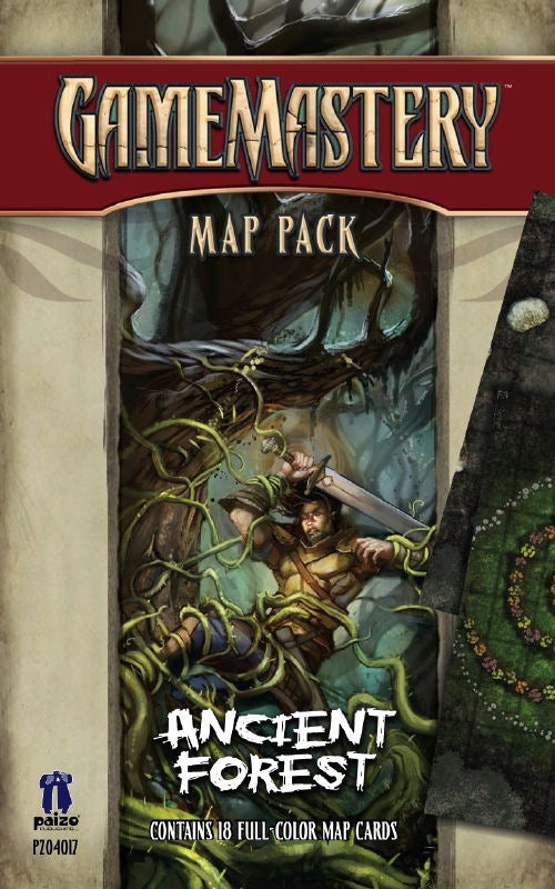 GameMastery Map Pack Ancient Forest RPG Maps Paizo   