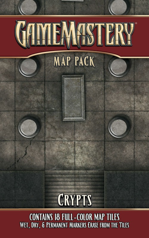 GameMastery Map Pack Crypts RPG Maps Paizo   