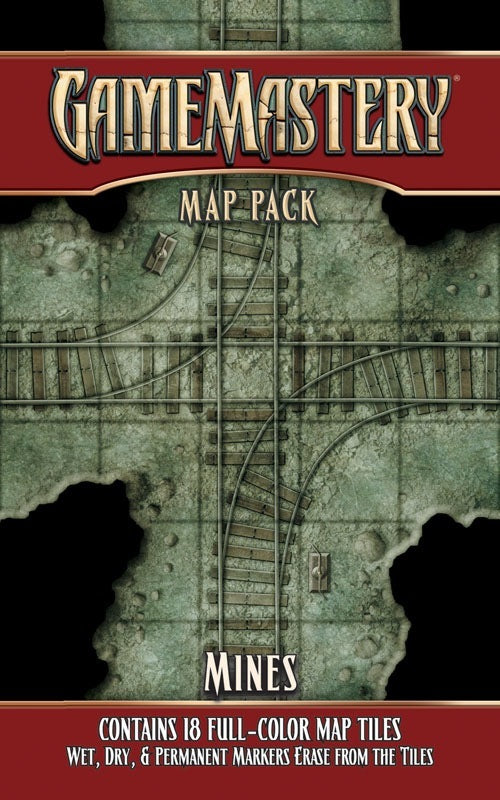 GameMastery Map Pack Mines RPG Maps Paizo   