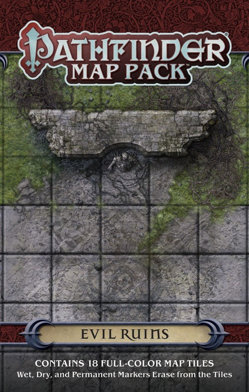 Pathfinder Map Pack Evil Ruins RPG Maps Paizo   