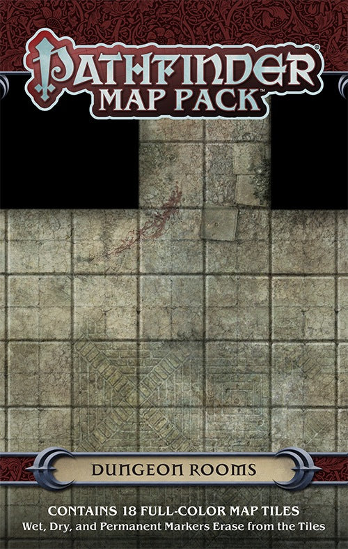 Pathfinder Map Pack Dungeon Rooms RPG Maps Paizo   