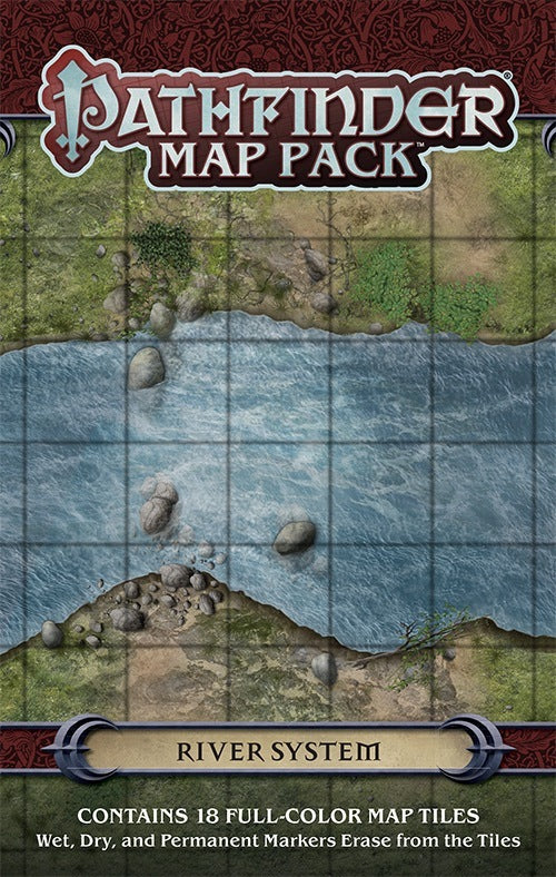 Pathfinder Map Pack River System RPG Maps Paizo   