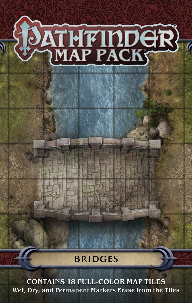 Pathfinder Map Pack: Bridges RPG Maps Paizo   