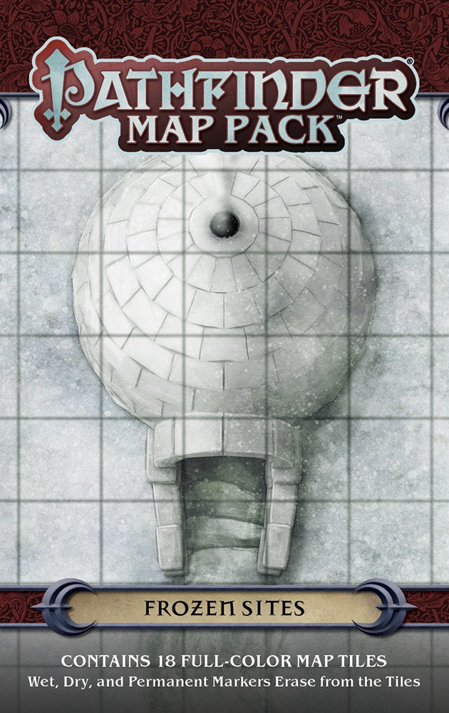 Pathfinder Map Pack Frozen Sites RPG Maps Paizo   