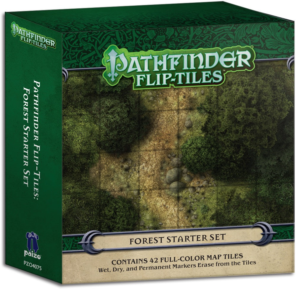 Pathfinder Flip-Tiles Forest Starter Set RPG Maps Paizo   