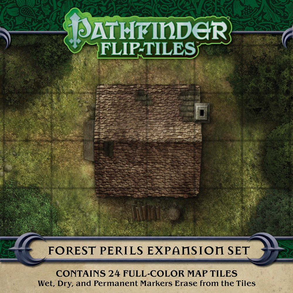 Pathfinder Flip-Tiles: Forest Perils Expansion RPG Maps Paizo   