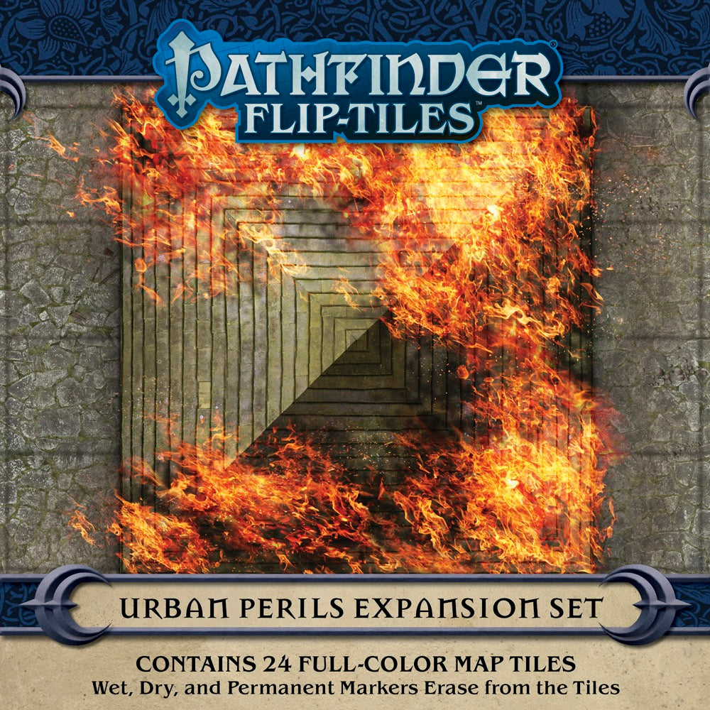 Pathfinder Flip Tiles Urban Perils Expansion RPG Maps Paizo   