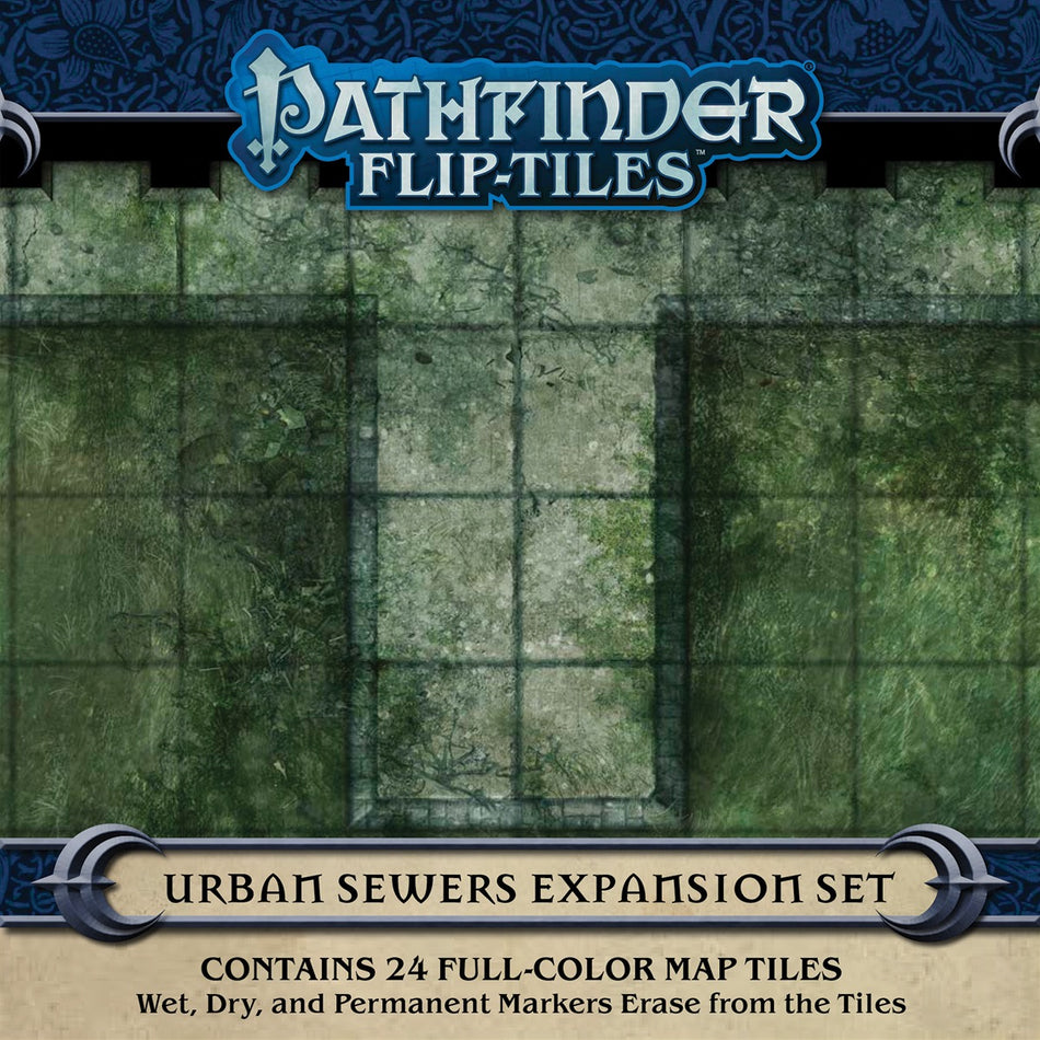 Pathfinder Flip Tiles Urban Sewers Expansion RPG Maps Paizo   