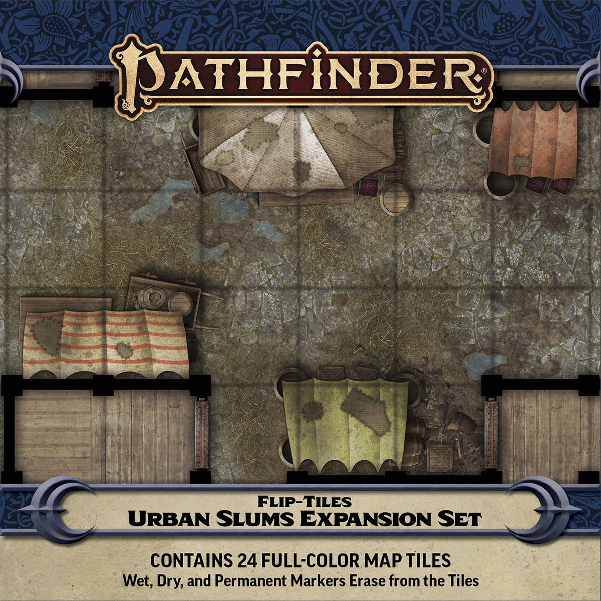 Pathfinder RPG Flip-Tiles Urban Slums Expansion RPG Maps Paizo   
