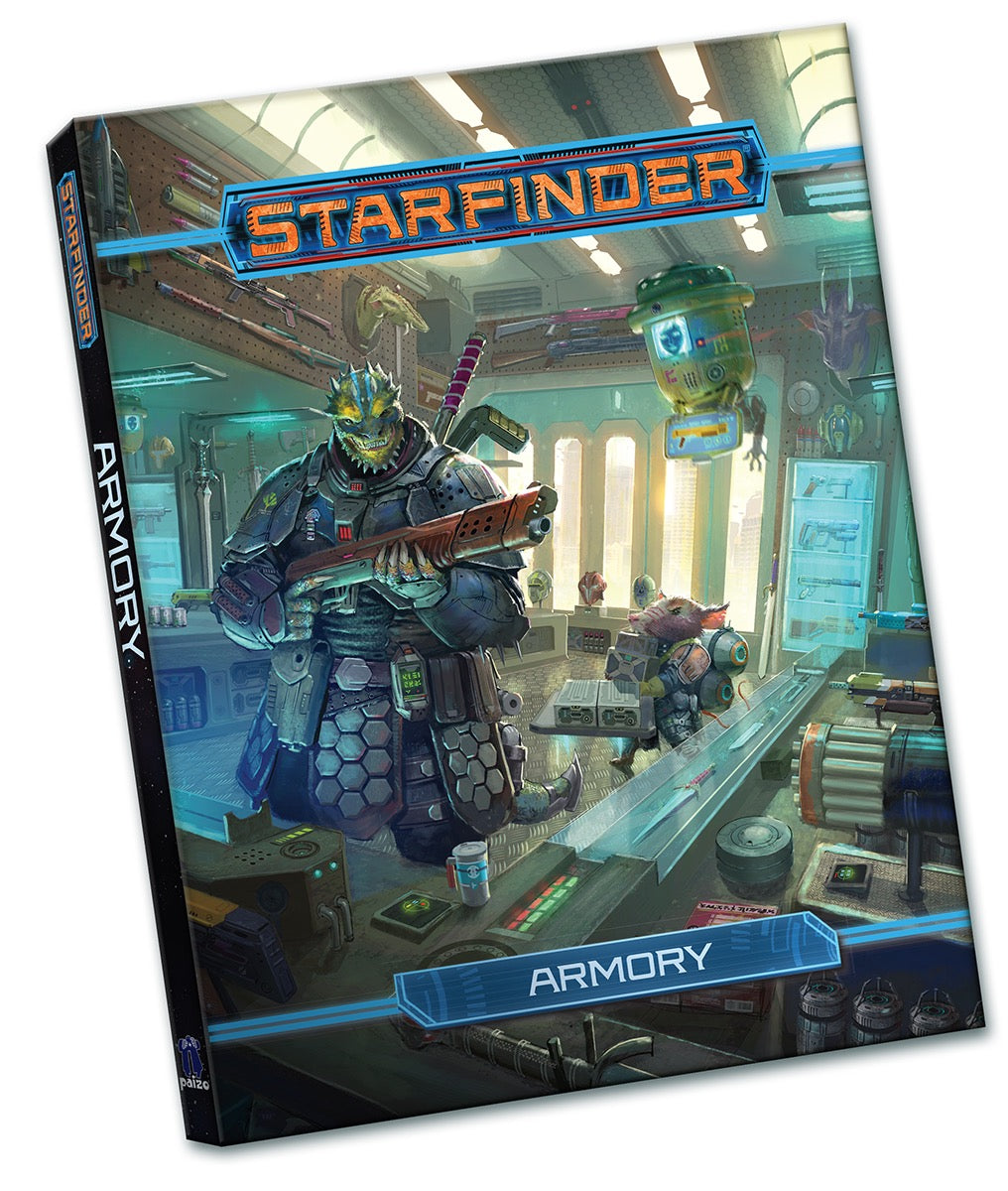 Starfinder Armory Pocket Edition Role Playing Games Paizo
