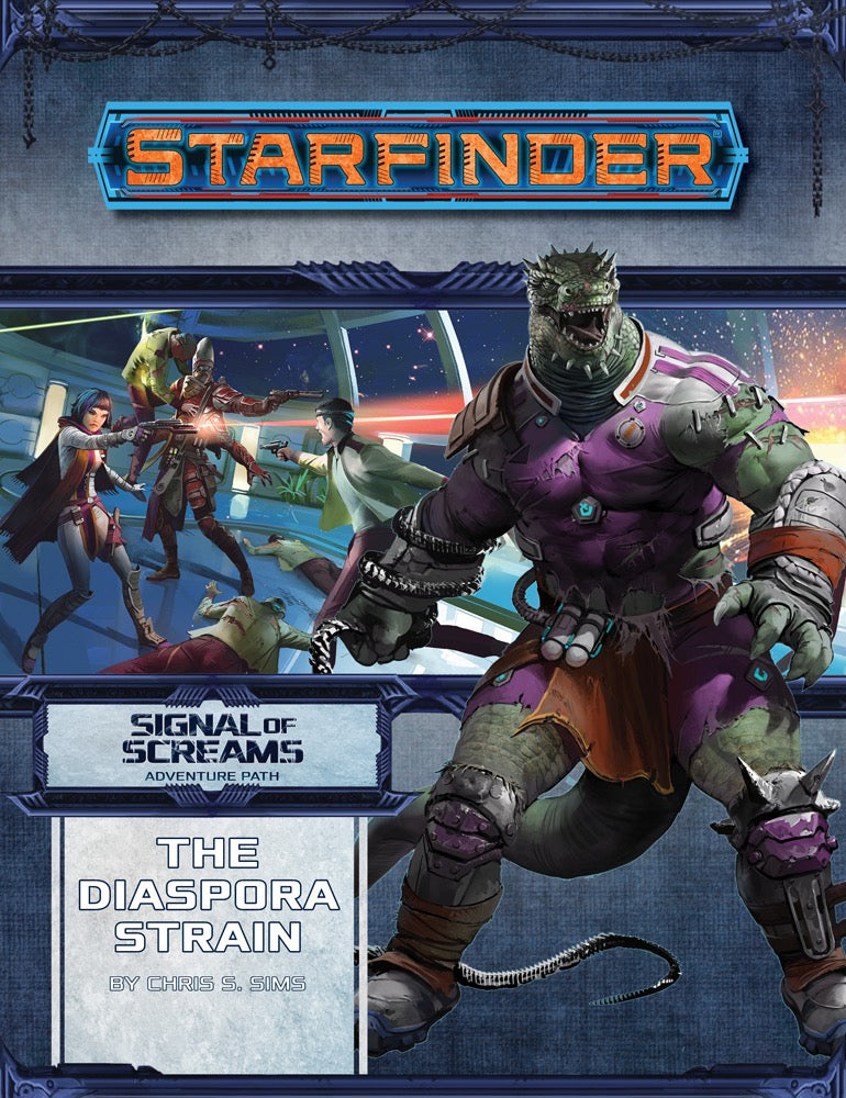 Starfinder Adventure Path Signal of Screams Part 1 - The Diaspora Strain Role Playing Games Paizo