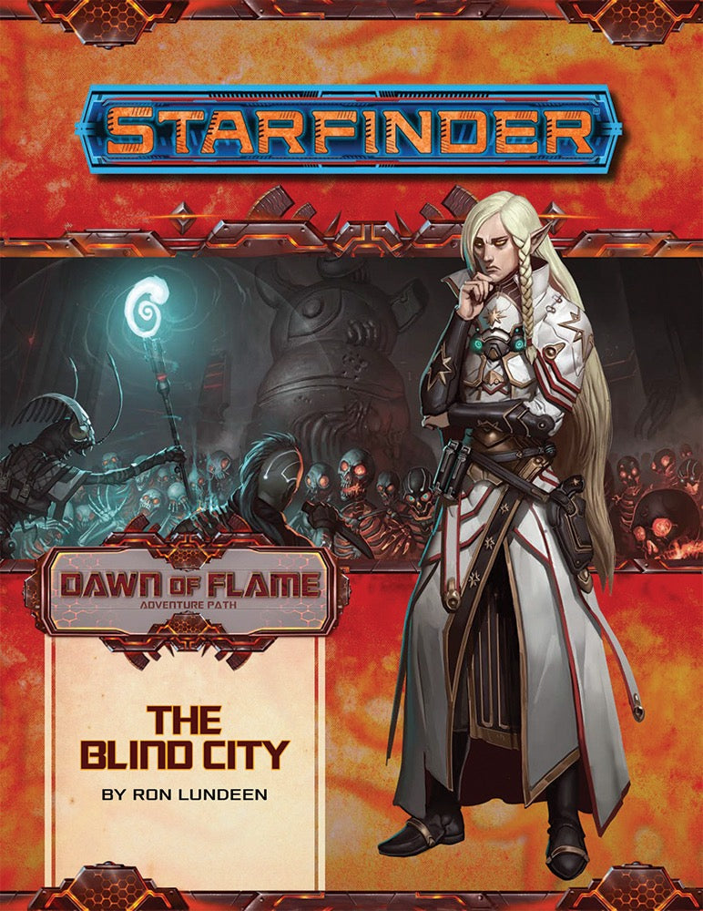 Starfinder Adventure Path Dawn of Flame Part 4 - The Blind City Role Playing Games Paizo