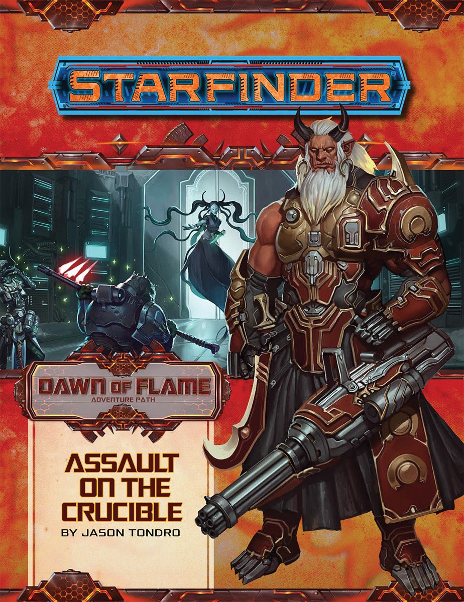 Starfinder Adventure Path Dawn of Flame Part 6 - Assault on the Crucible Role Playing Games Paizo