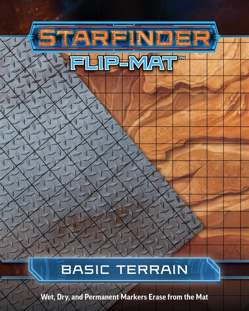 Starfinder Flip Mat Basic Terrain RPG Maps Paizo   