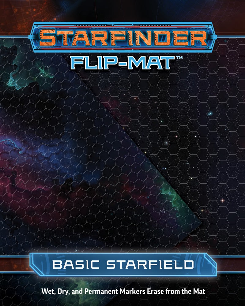 Starfinder Flip Mat Basic Starfield RPG Maps Paizo   