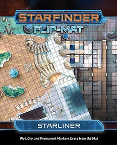Starfinder Flip Mat Starliner RPG Maps Paizo   