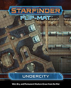 Starfinder Flip Mat Undercity RPG Maps Paizo   