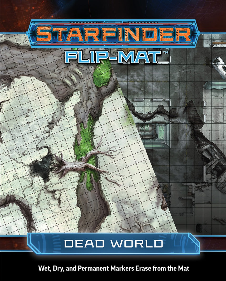 Starfinder Flip Mat Dead World RPG Maps Paizo   
