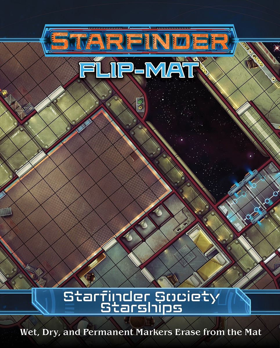 Starfinder Flip Mat Starfinder Society Starships RPG Maps Paizo   
