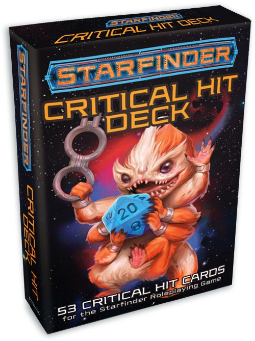 Starfinder Critical Hit Deck Supplies Paizo