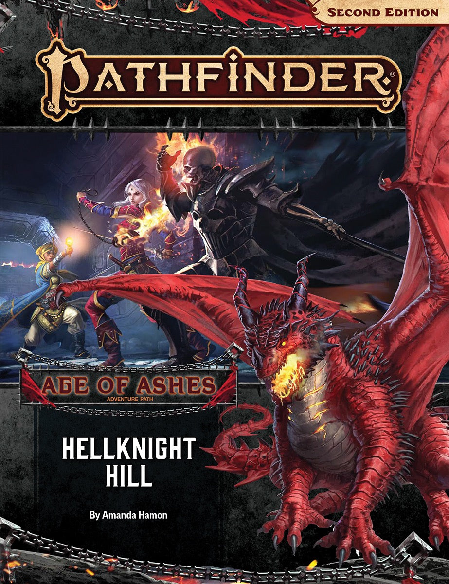 Pathfinder 2e Adventure Path Age of Ashes Part 1 - Hellknight Hill Role Playing Games Paizo