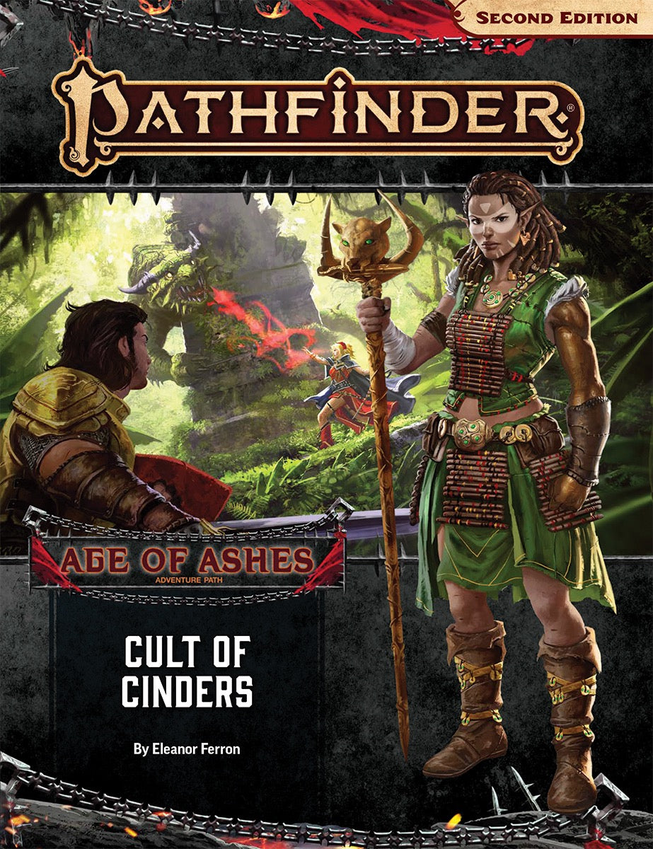 Pathfinder 2e Adventure Path Age of Ashes Part 2 - Cult of Cinders Role Playing Games Paizo