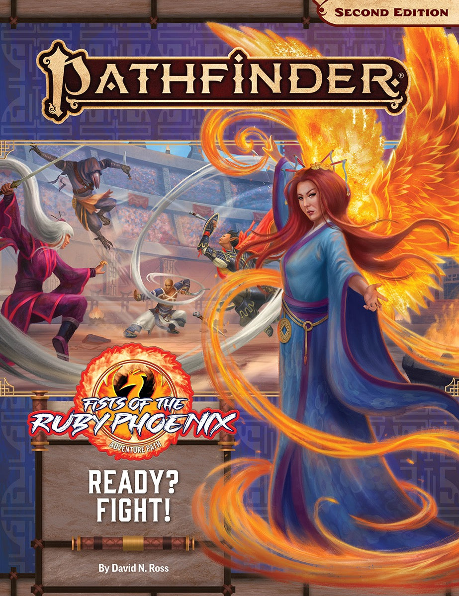 Pathfinder 2e Adventure Path Fists Ruby Phoenix Part 2 - Ready? Fight! Role Playing Games Paizo