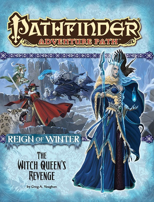 Pathfinder Adventure Path Reign of Winter Part 6 - The Witch Queen's Revenge  Paizo   