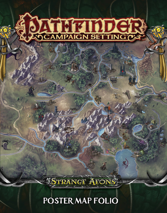 Pathfinder Campaign Setting Strange Aeons Poster Map Folio Home page Paizo   