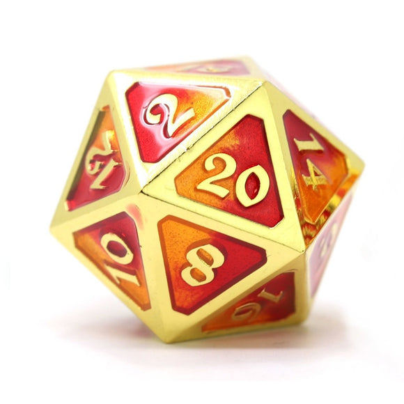 Die Hard Dice Metal Spellbinder Phoenix Dire D20 Dice Die Hard Dice