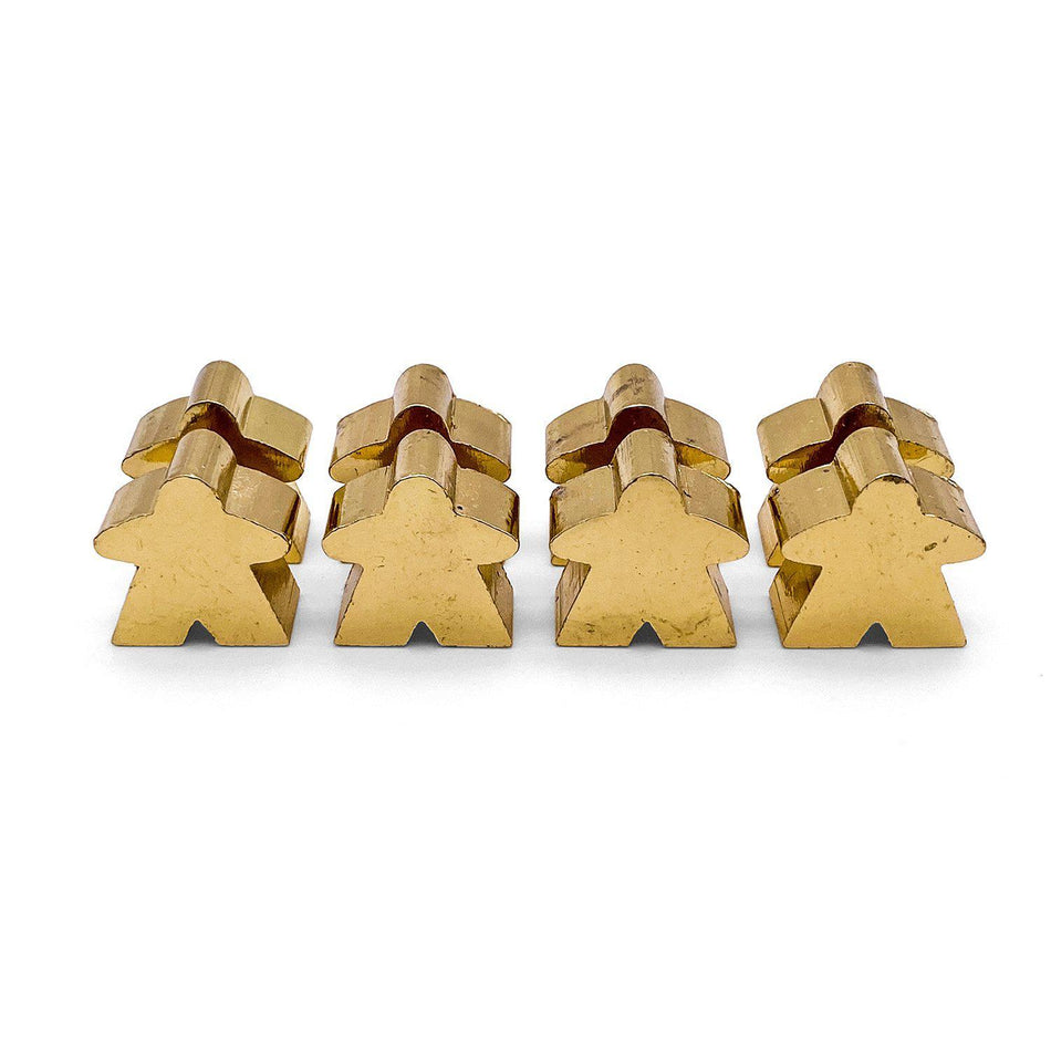Meeples: Shiny Gold (8) Supplies Norse Foundry