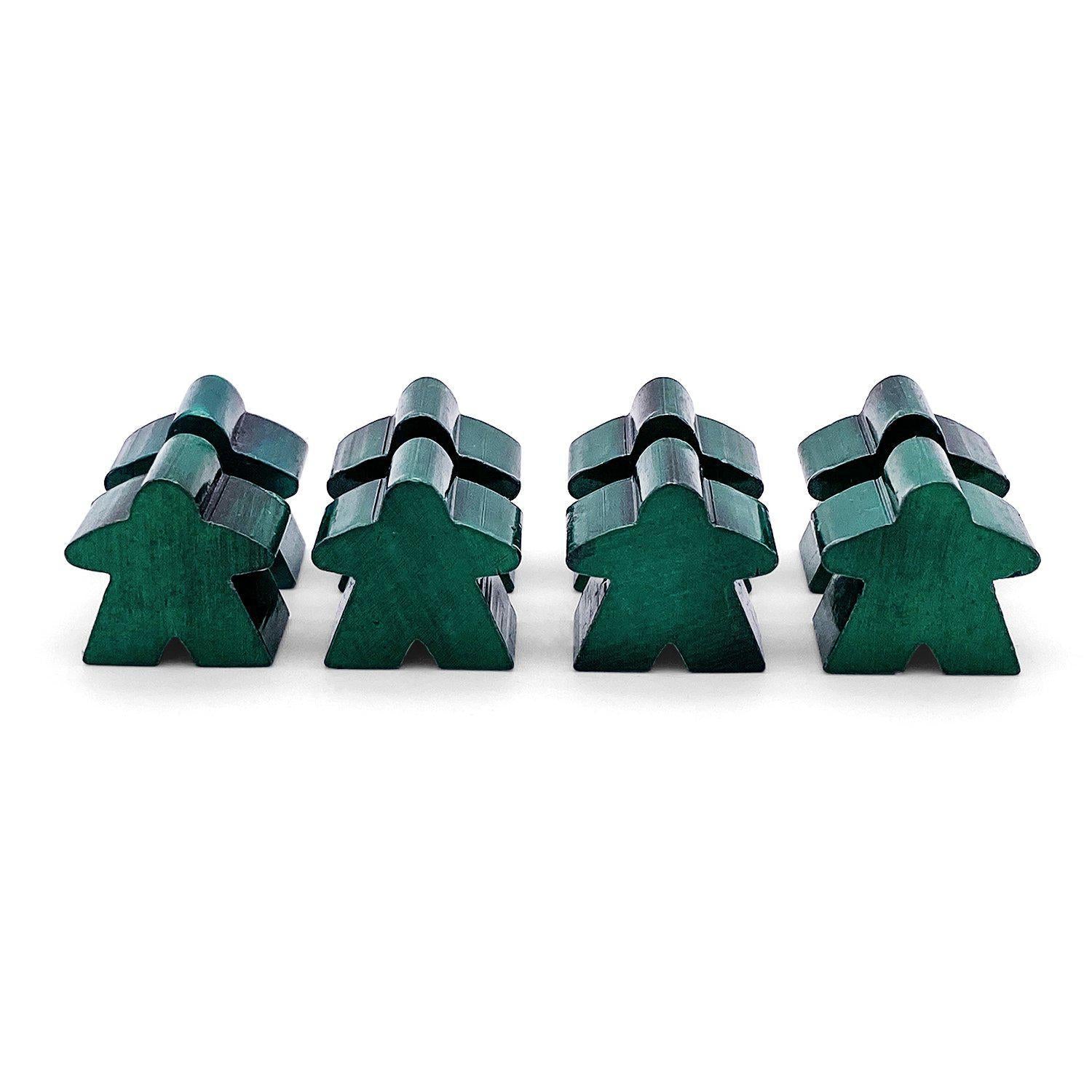 Meeples: Green (8) Supplies Norse Foundry
