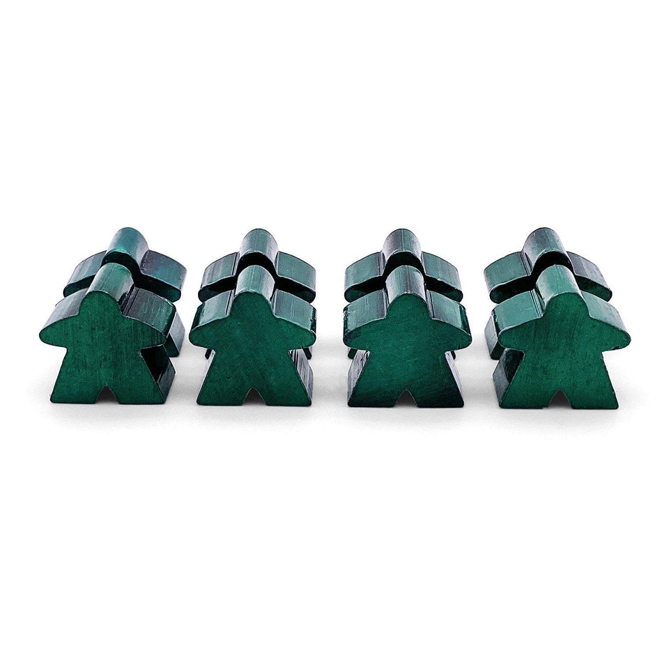 Meeples: Green (8) Supplies Norse Foundry