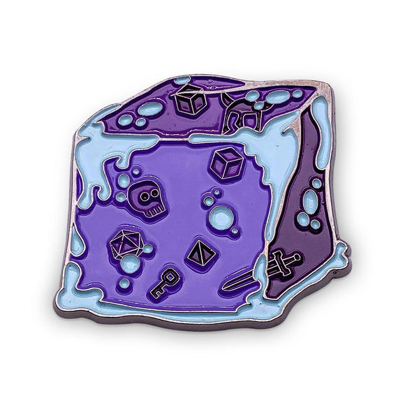 Pins: Gelatinous Cube Purple Supplies Norse Foundry   