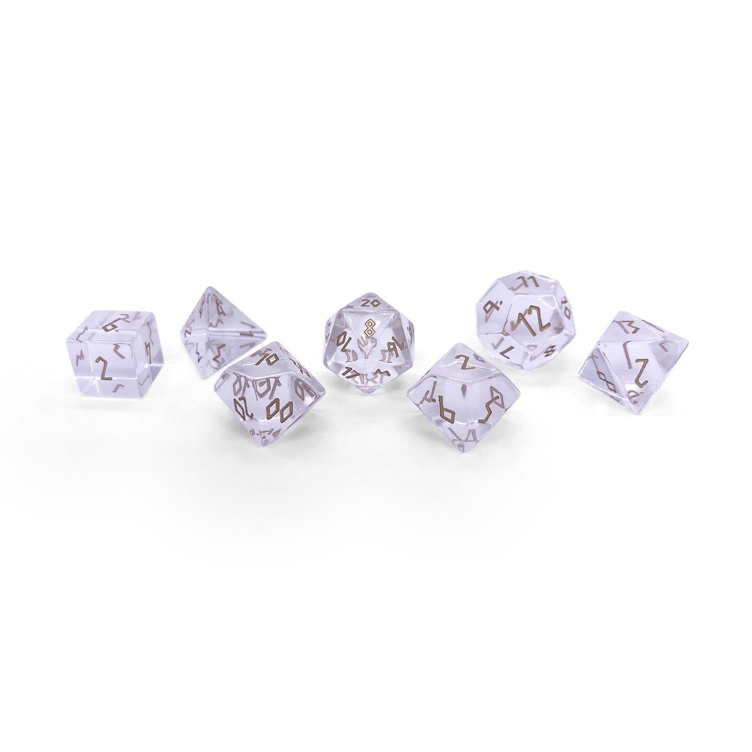 Gemstone K9 Gold Font Dice Norse Foundry