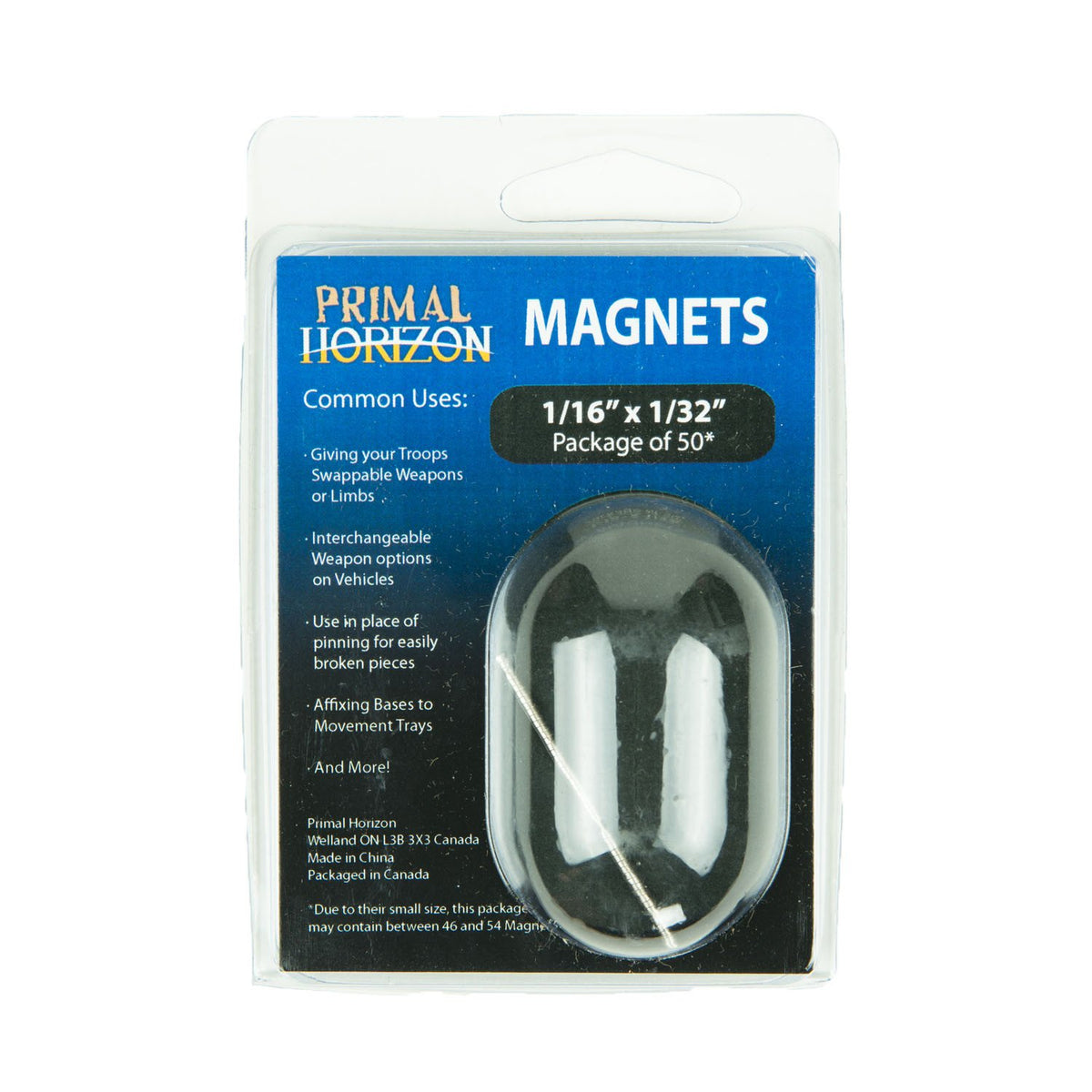 Primal Horizon Magnets 1/16" x 1/32" (50)  Other   