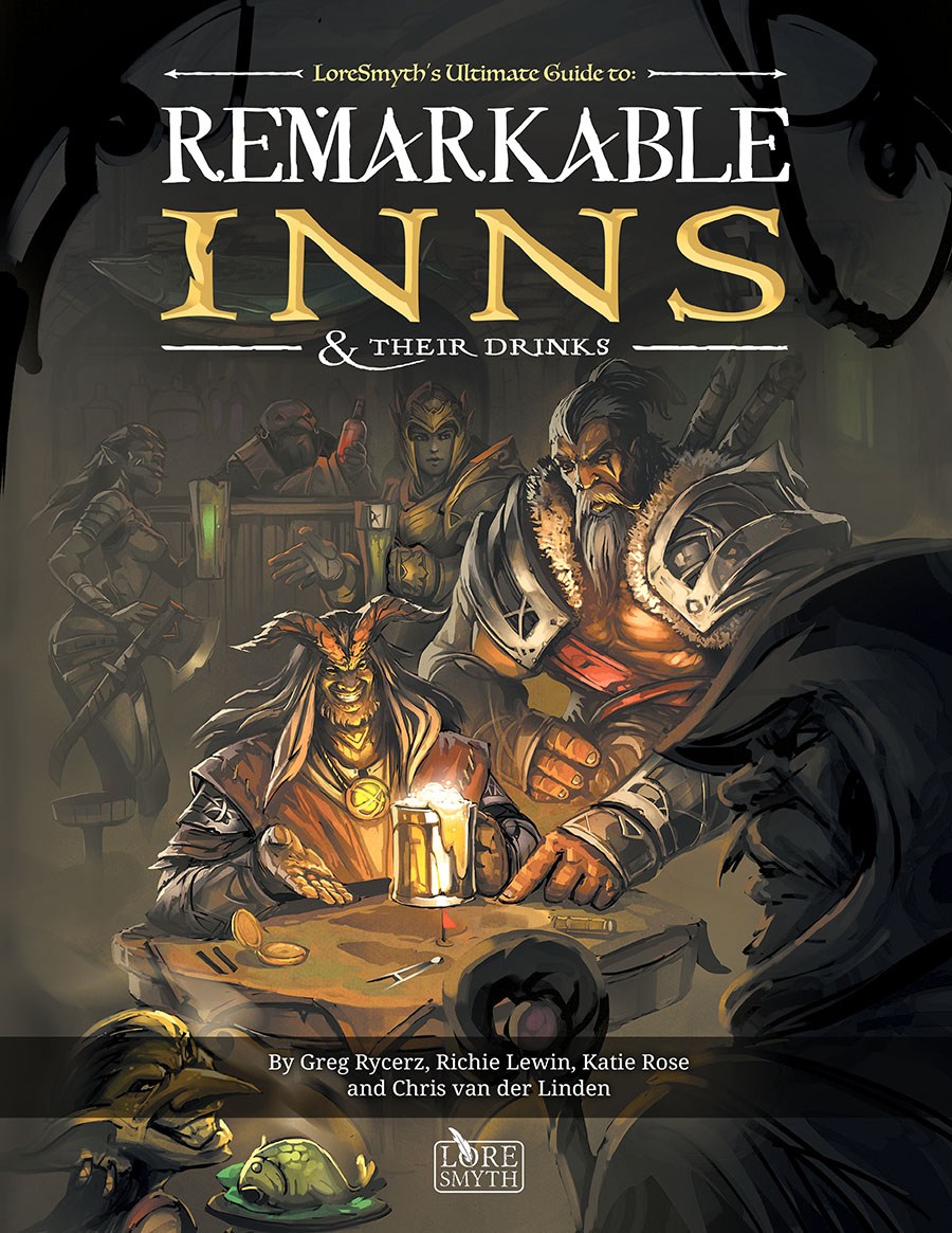Remarkable Inns & Their Drinks Role Playing Games Other