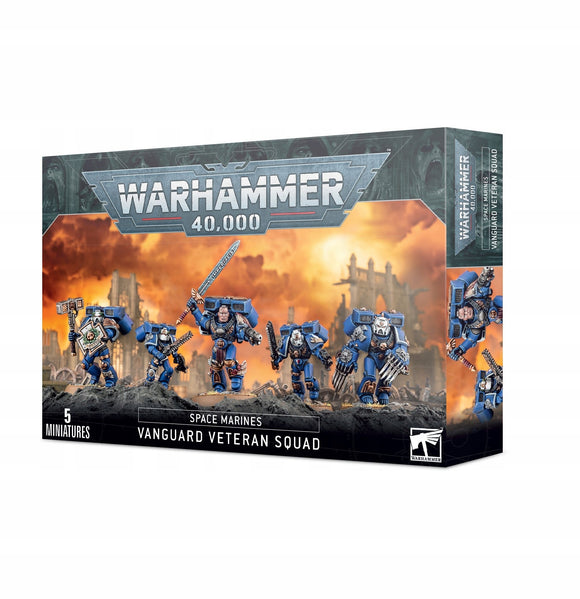 Warhammer 40K Space Marines: Vanguard Veteran Squad Miniatures Games Workshop   