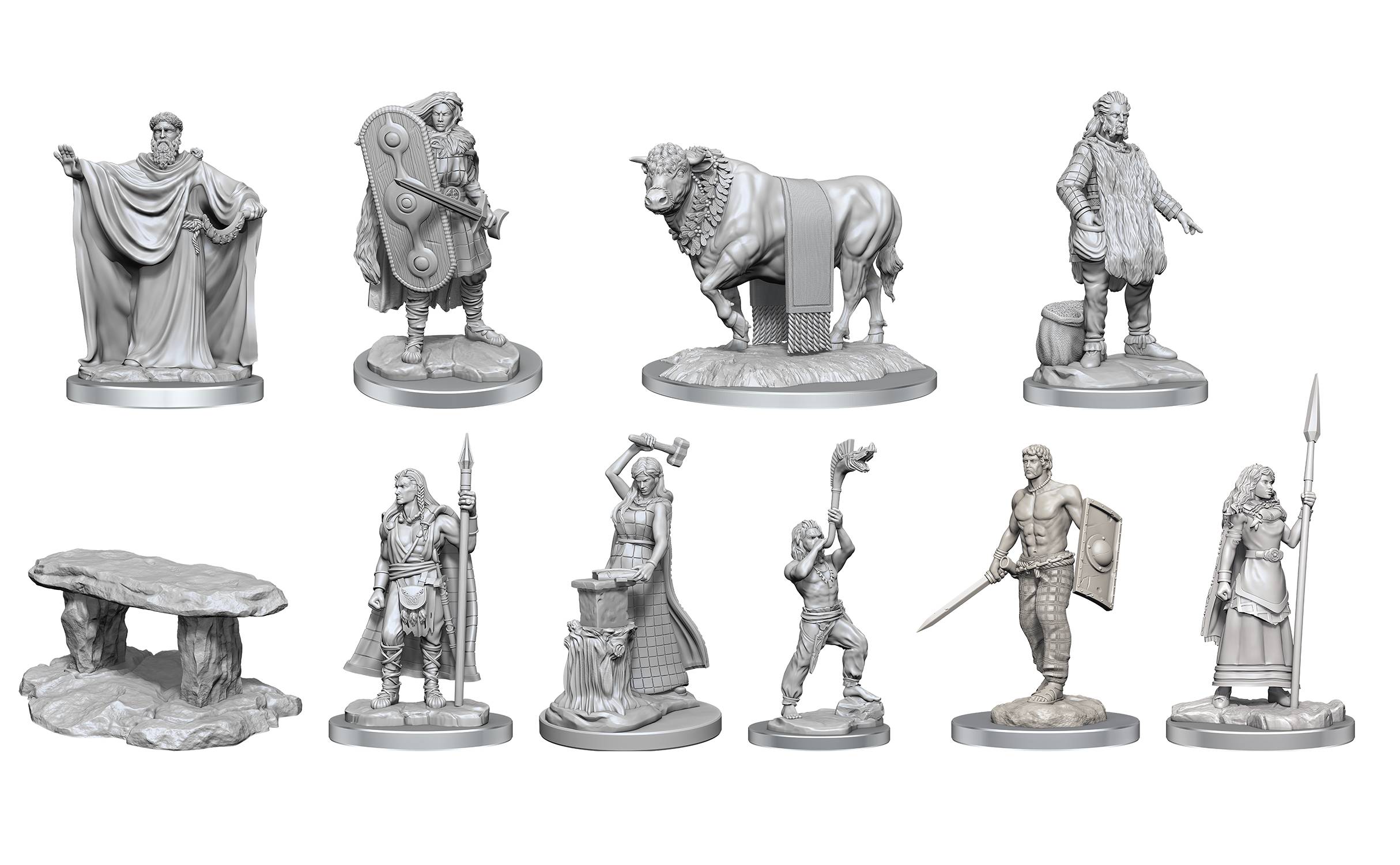 WizKids Deep Cuts Brigante Celts (90454) Miniatures WizKids   
