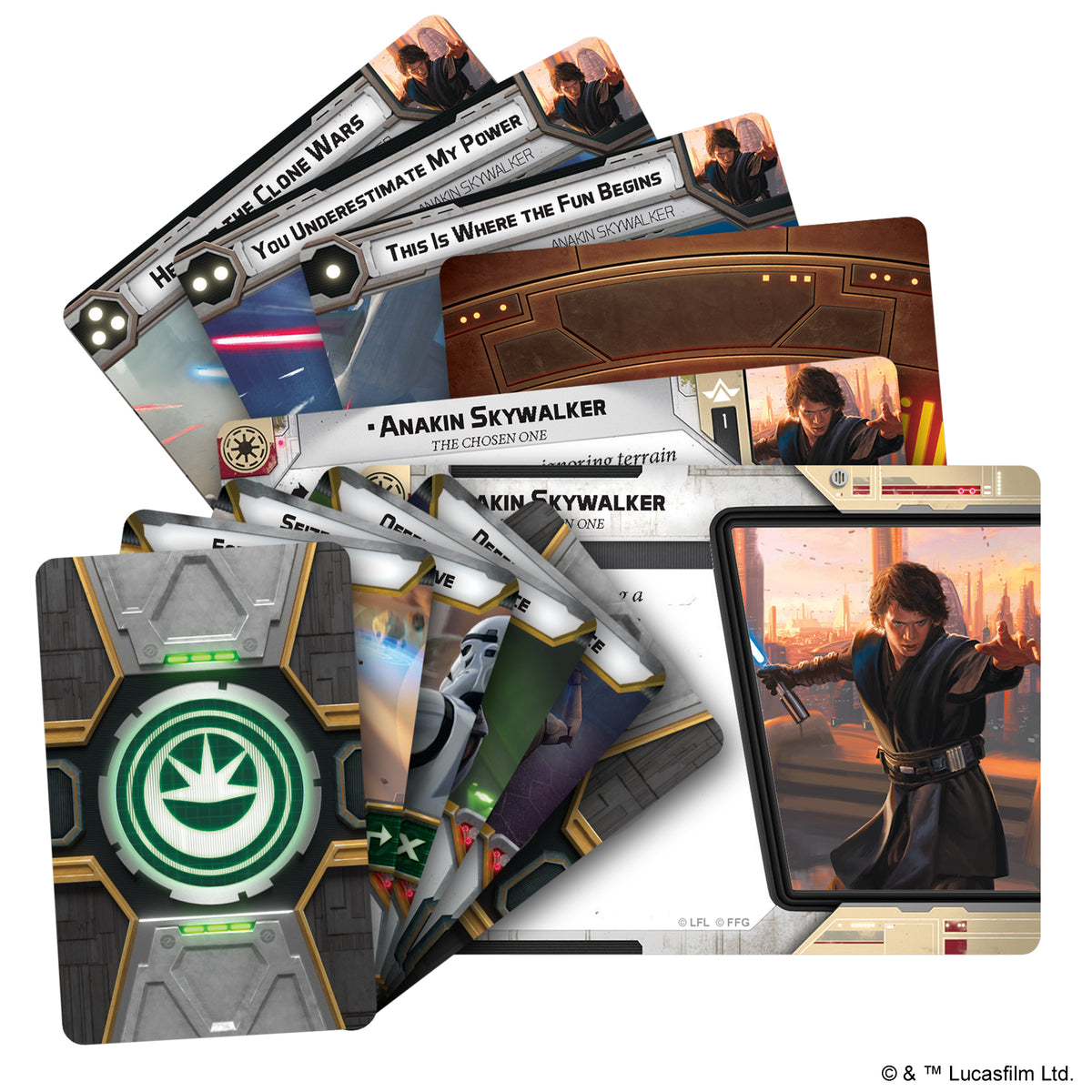 Star Wars: Legion Anakin Skywalker Commander Miniatures Atomic Mass Games   