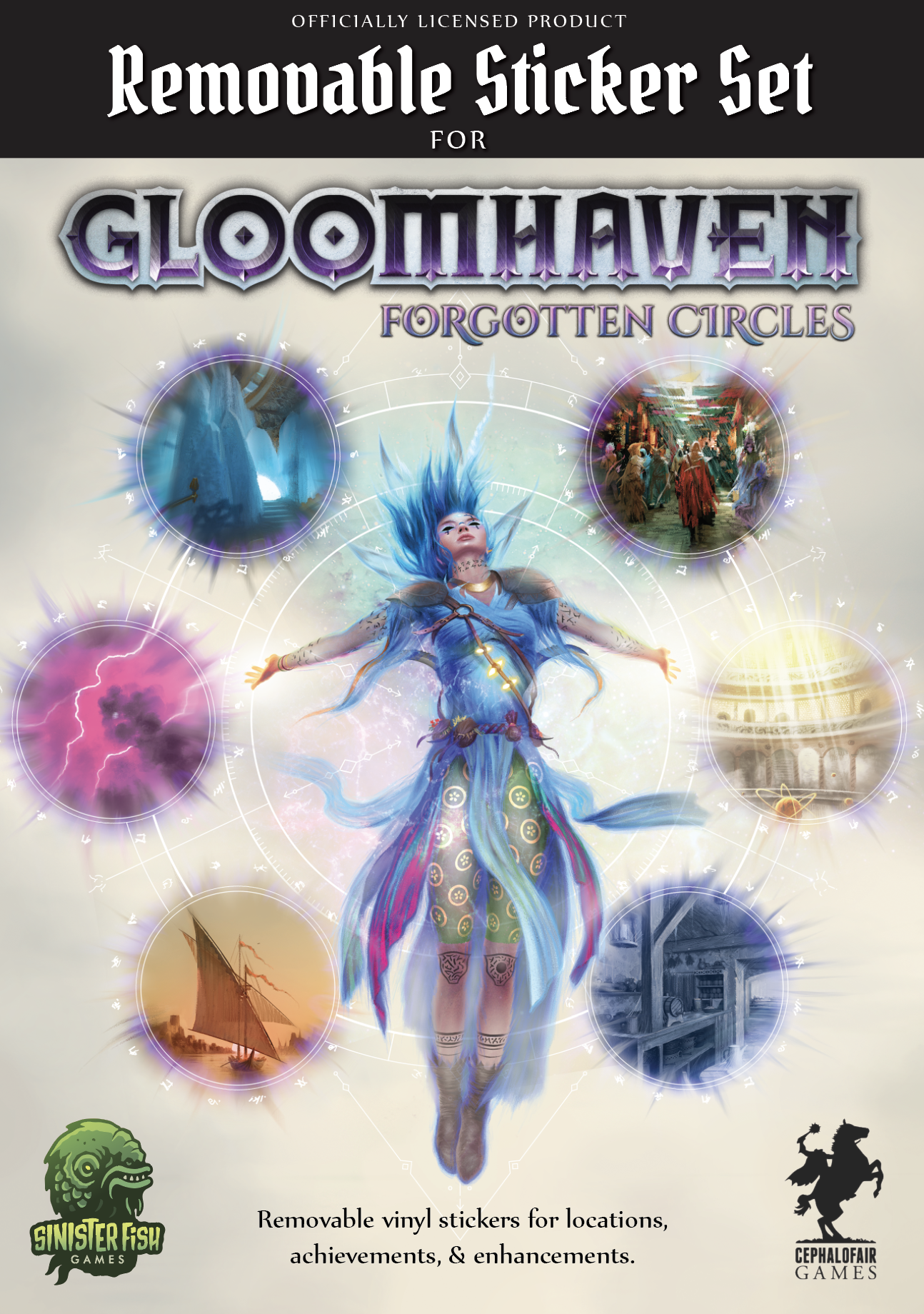 Gloomhaven: Forgotten Circles Sticker Pack Board Games Other
